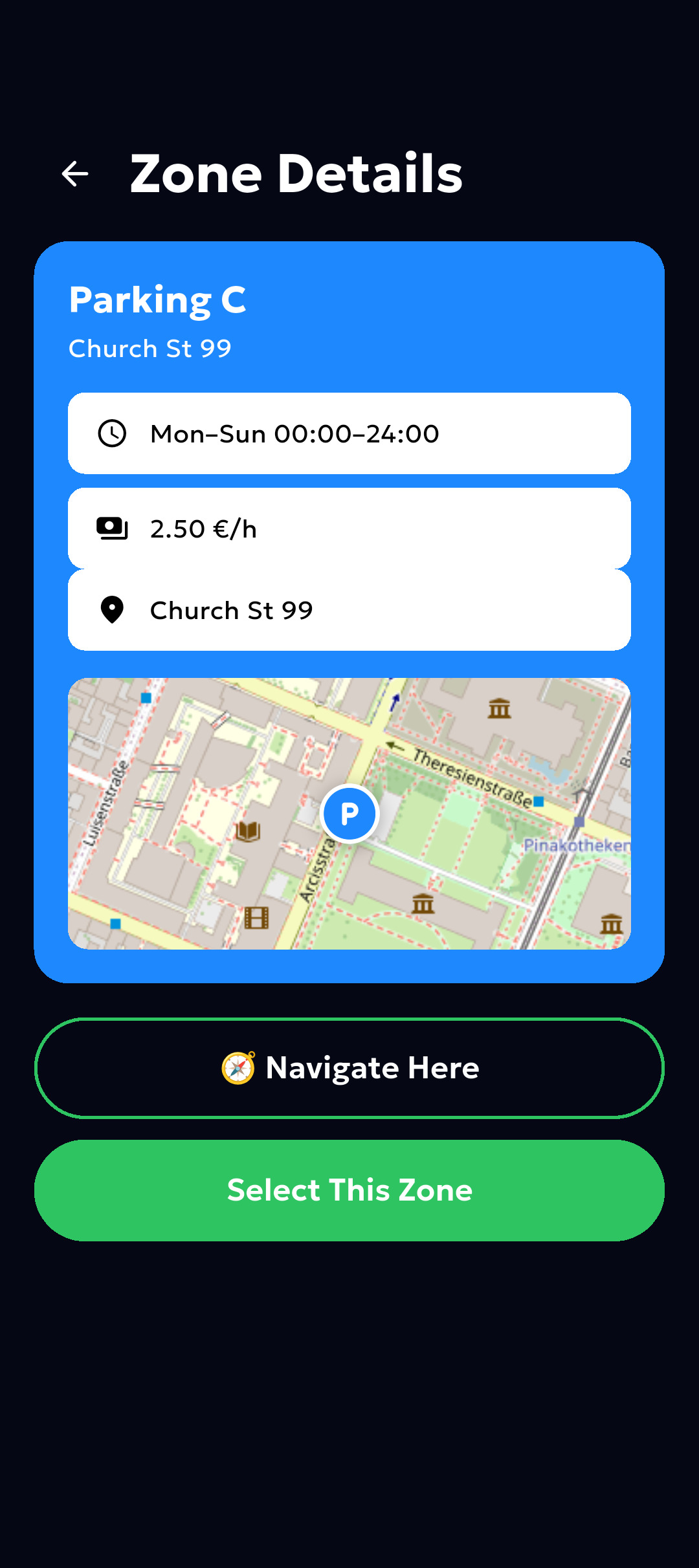Zone Details