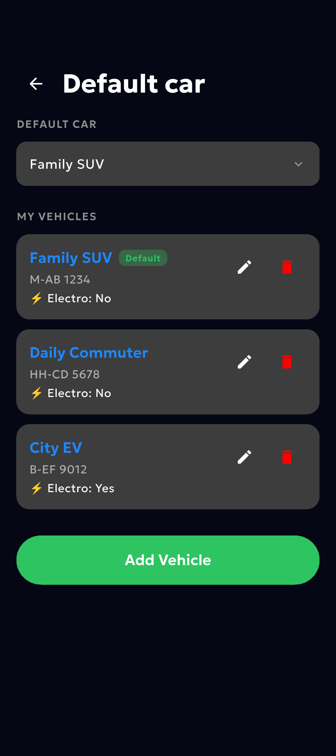 Vehicle Manager